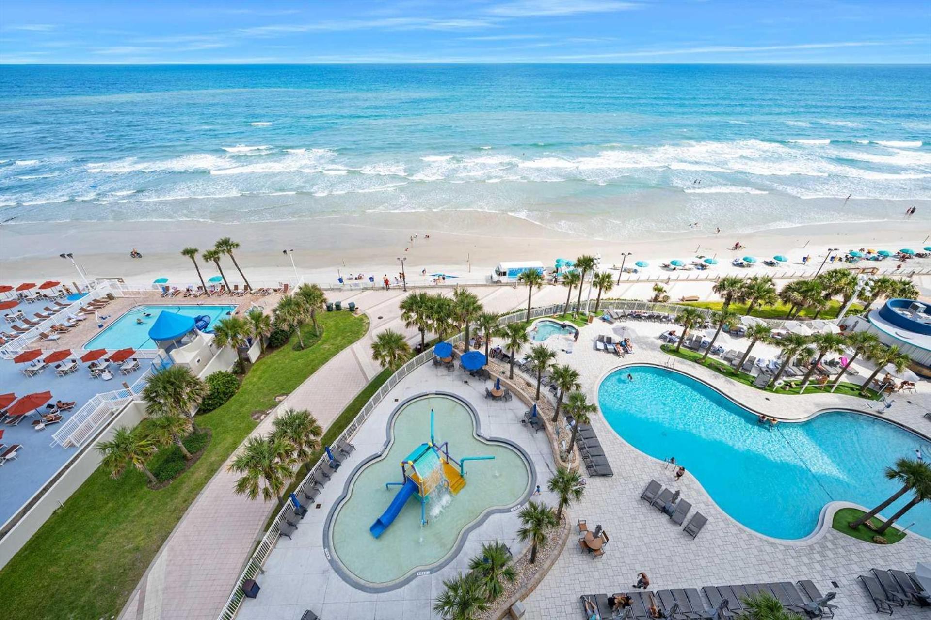 Luxury 10Th Floor 2 Bedroom Condo Direct Oceanfront Wyndham Ocean Walk Resort Daytona Beach | 1027 Exterior foto